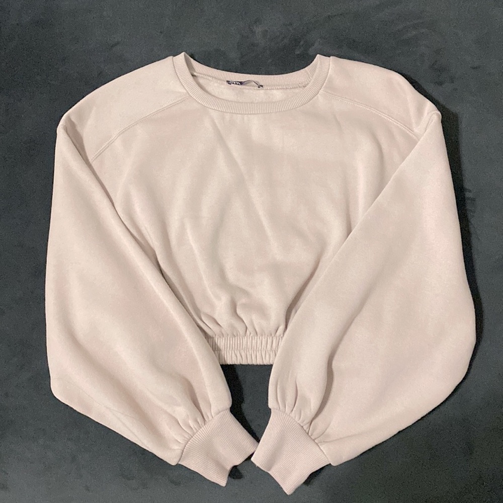 Zara Cropped Sweatshirt